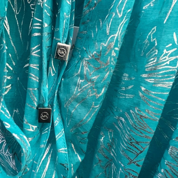 Michael kors dress turquoise off shoulder - Picture 12 of 13
